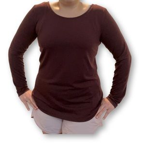 Athleta Top Longsleeve Purple L